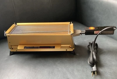 De colección Sin Humo HIBACHI ELÉCTRICO por Meteor M-181 ~ Parrilla Interior PROBADA Foto 1 de 4