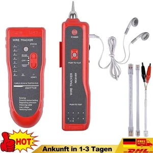 Visor de cables buscador de cables probador de cables buscador de cables rastreador de cables RJ11 RJ45 - Imagen 1 de 14