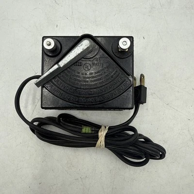 TRANSFORMADOR LIONEL 45 VATIOS 120 VOLTIOS TIPO 1025 - BOTÓN DE CONTROL PULSADOR DE DIRECCIÓN Foto 1 de 4