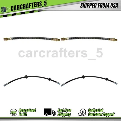 4 mangueras hidráulicas de freno delantero trasero para Mercedes-Benz S430 2004-2006 4,3 L Foto 1 de 4