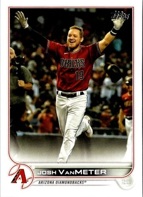 2022 Topps Josh VanMeter #534 Arizona Diamondbacks Baseball Card - Image 1 of 2