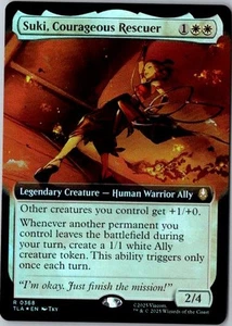 MTG, Suki, Courageous Rescuer (Extended Art) NM Foil Avatar The Last Airbender - Bild 1 von 1