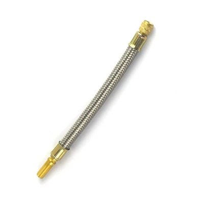 18cm Flexible Hose Car Wheels Tyre Valve Stems Extensions Tube Adapter Joint - Image 1 of 4