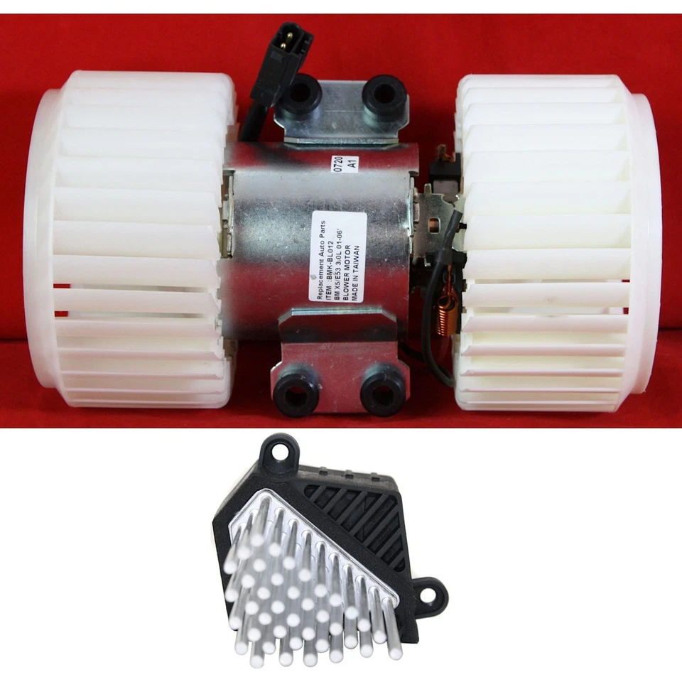 Kit de motor soplador para BMW X5 2001-2006 delantero 4 orificios de montaje Foto 1 de 4