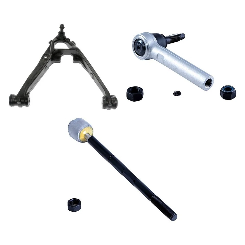 For Chevy Silverado 1500 07-13 Control Arm with Ball Joint and Tie Rod End Kit Foto 1 de 1