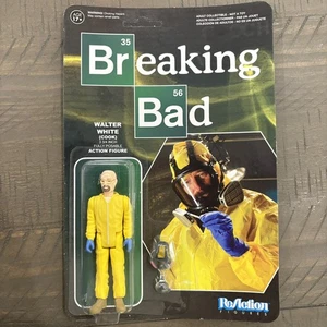 Reaction Figures Funko Super 7 Action Figure Breaking Bad Walter White Cook LEGGI - Foto 1 di 1