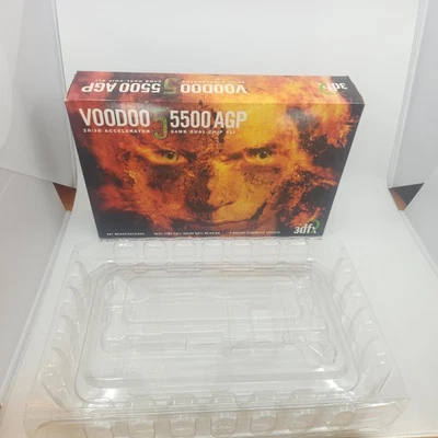 Vintage 3DFX Voodoo 5 5500 64MB AGP Graphics Card ***BOX ONLY*** - Image 1 of 4