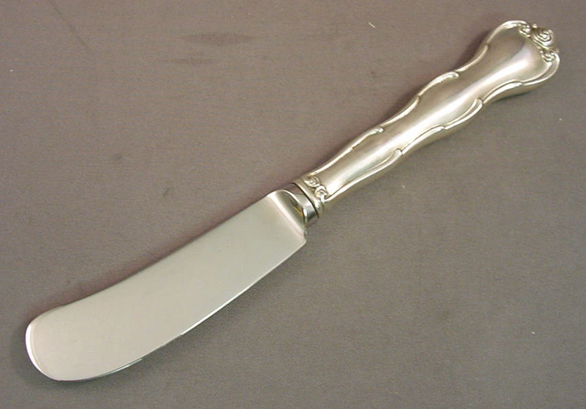 RONDO- ESPARCIDOR(S) DE MANTEQUILLA GORHAM STERLING HH Hoja de paleta Foto 1 de 1