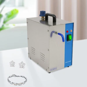 Pulitore Vaporiera Gioielli 1300W Gemma Oro Argento Pulitore Elettrico Vapore Lavatrice 2L - Foto 1 di 18