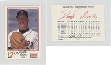 1992 Dunkin' Donuts Pawtucket Red Sox Daryl Irvine