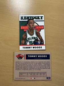 2019 1967-68 Lana Sports ABA #130 TOMMY WOODS Rookie RC Kentucky Colonels