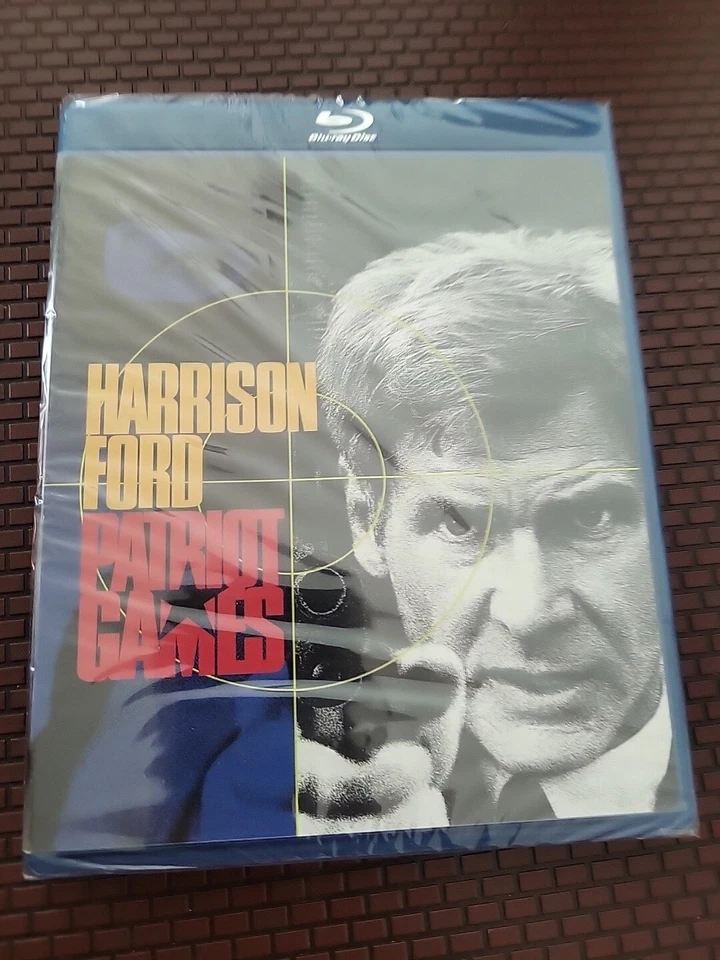 Patriot Games (1992) Blu Ray Harrison Ford Jack Ryan Clancy 1990s Action