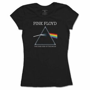 Pink Floyd 'Dark Side Of The Moon' Womens Fitted T-Shirt - NEW & OFFICIAL