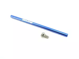 New Traxxas Rustler 4x4 VXL Blue Aluminum Center Drive Shaft Set Axle - Picture 1 of 2