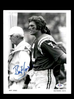 Bert Jones PSA DNA Signed Baltimore Colts 8x10 Autograph Photo - Image 1 of 3