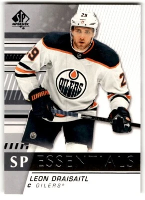 2019-20 SP Authentic Essentials Leon Draisaitl #SPE-LD Edmonton Oilers - Image 1 of 2