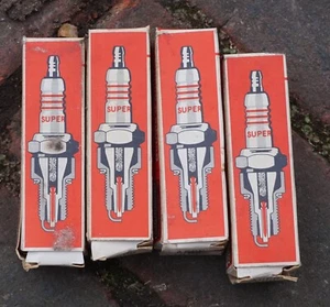Ford Motorcraft AGPR 12 CD Super Spark Plugs (4) - Picture 1 of 5