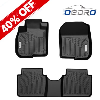 OEDRO Floor Mats For 2017-2022 Honda CR-V CRV 3D Molded TPE Liners All Weather Foto 1 de 4