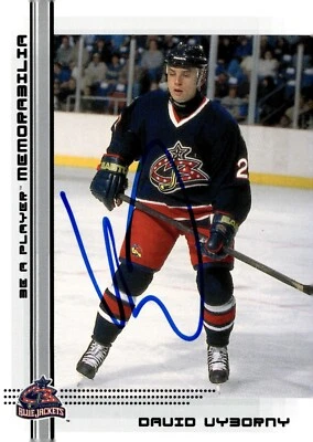 David Vyborny - Signed 2000-01 In The Game Be A Player Rookie Card #410 - Image 1 of 2