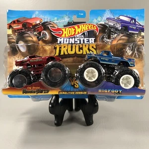 2022 Hot Wheels Monster Trucks Demolition Doubles MONSTER VETTE VS BIGFOOT 1:64 - Bild 1 von 12
