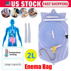 2L Anal Douche Enema Bag Reusable Heat Preservation Enema Bag Treating Set