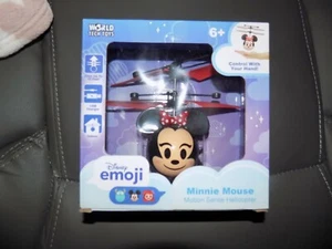 Disney Ultimate Emoji Minnie Mouse Motion Sense UFO Helicopter NEW - Picture 1 of 3