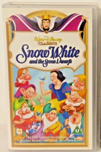 WALT DISNEY Snow White and the Seven Dwarfs Classic VHS PAL - in English - Picture 1 of 8