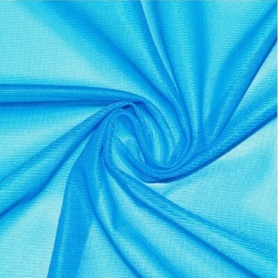 Netzfutter, Wirkfutter, Futterstoff, 10m Paket 100% Polyester, Farbe Tükisblau - Bild 1 von 2