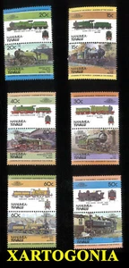 1948, TUVALU - NANUMEA RAILWAY LOCOMOTIVES (1ST SERIES) - MNH - Picture 1 of 1