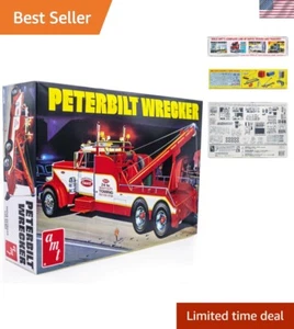 Peterbilt 359 Wrecker Model Kit - 1/25 Scale Tow Truck for Adults and Collectors - Picture 1 of 7