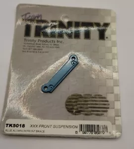 Team Trinity Front Suspension Brace Blue Team Losi xxx xxxt Vintage Rc TK5018 - Picture 1 of 1