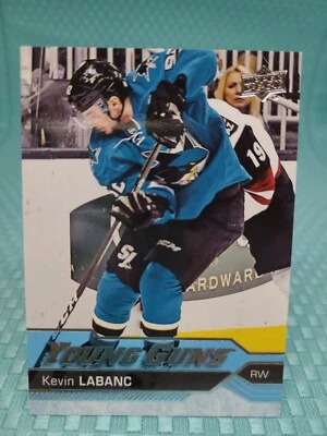 2016-17 Upper Deck Series 2 Kevin Labanc Young Guns Short Print Rookie Card #486 - Image 1 of 2