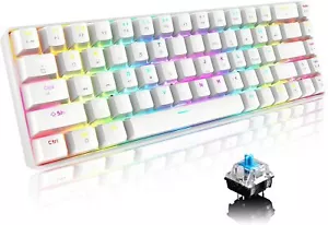 60% Mechanische Gaming-Tastatur Typ 68 Tasten USB RGB für PS4 Xbox One PC Laptop - Bild 1 von 18