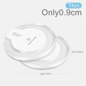 Wireless Fast Charger Dock Charging Pad For iPhone 8 8Plus X XS XR XS Max - Picture 1 of 20