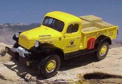 RARE Tiger Paw Excavating Dodge Power Wagon 1:30 First Gear 19-2812 FG MIB Mopar - Image 1 of 4