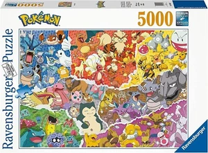 NEW! Ravensburger "Pokemon Allstars"  5000 Piece Jigsaw Puzzle - Picture 1 of 1