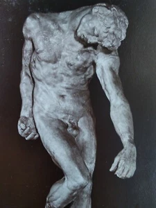 France Antique Postcard Early 1900s Rare Museum Rodin The Shadow Sculpture  - Picture 1 of 7