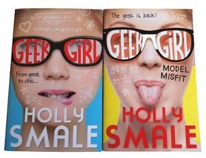 Geek Girl and Model Misfit 2 Books Bundle by Holly Smale Paperbacks 2013 VGC - Picture 1 of 6