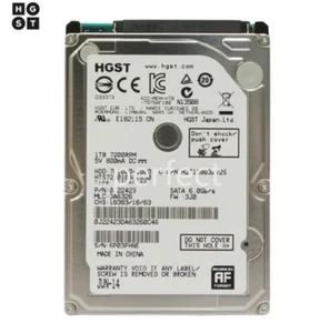 HGST HTS721010A9E630 7200RPM SATAIII 1TB 2.5 Inch Internal Notebook Hard Drive - Afbeelding 1 van 4