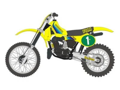 Decal 1/12 -suzuki RM250 1982 - Blue Stuff - BS12-042 - Image 1 of 2