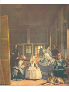 POSTAL VELAZQUEZ LAS MENINAS MUSEO PRADO 210 x 150 POSTCARD PAINTING TP11608 - Bild 1 von 1