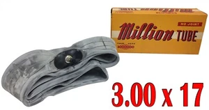 Million 300 x 17 Inner Tube Motorcycle Dirt Bike Tire Off Road Wheel 3.00-17 New - Picture 1 of 1