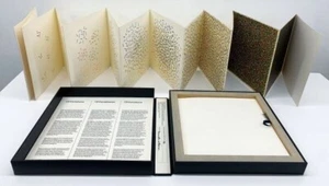 1965 Emmett Williams "13 Variations" Offset Lithographs on Folding Book, Signed - Picture 1 of 10