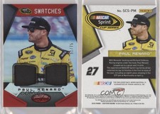 2016 Certified Sprint Cup Swatches Mirror Red /75 Paul Menard #SCS-PM