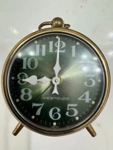 Vintage,Westcox Coquette green Dial Alarm Clock,working - Picture 1 of 11
