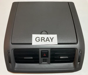 10-12 Ford Fusion Milan Center Dash Storage Compartment Vents OEM GRAY - Imagen 1 de 20