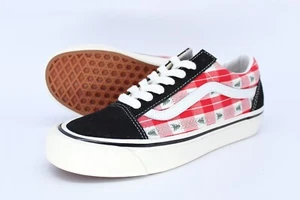 VANS Shoes Old Skool 36 Dx US 5,5 Og Plaid Red - Picture 1 of 3