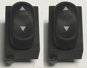 94-04 Ford Mustang Power Window Switch Front LH RH Driver Passenger Side PAIR! - Foto 1 di 1