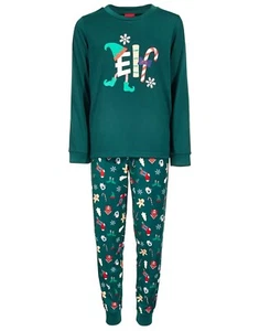 Matching Family PJs Kids Elfing Merry Christmas Pajama Set - 4-5 XS #6995 - Picture 1 of 10