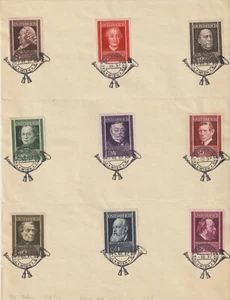 Filatelia-Austria-1937-Medici-Medicina-serie compl.annullo giornata francobollo - Foto 1 di 1